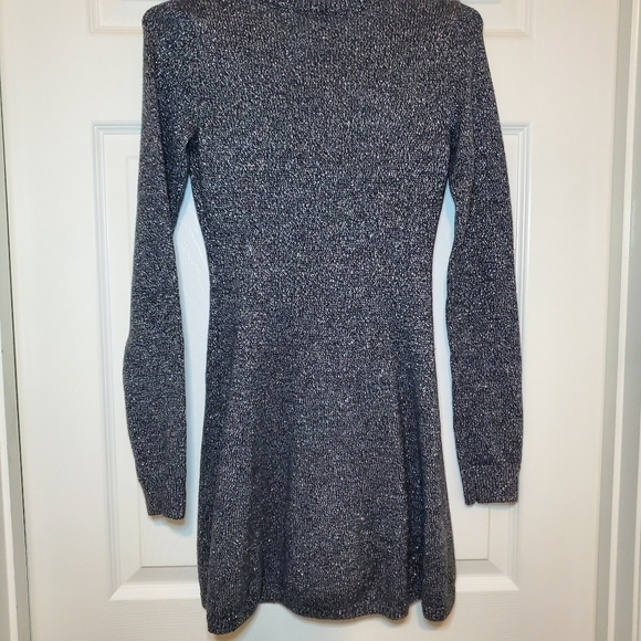 Abercrombie and Fitch Kids Sparkle Sweater Dress Sz 11/12 - Picture 5 of 10